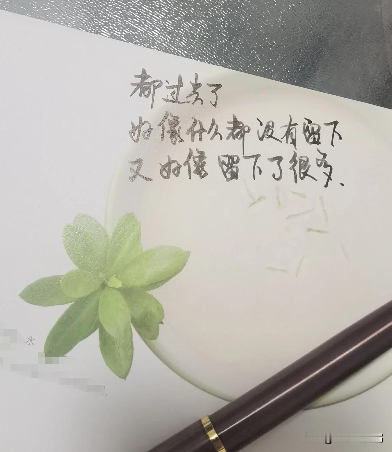 写字是一种生活 写字是一种心情
