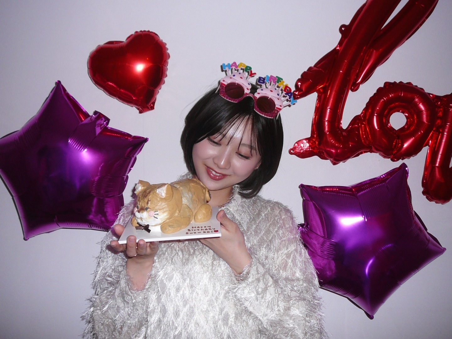 富田鈴花🚗  「25歳になりました。また人生で1番幸せな誕生日を更新していまし