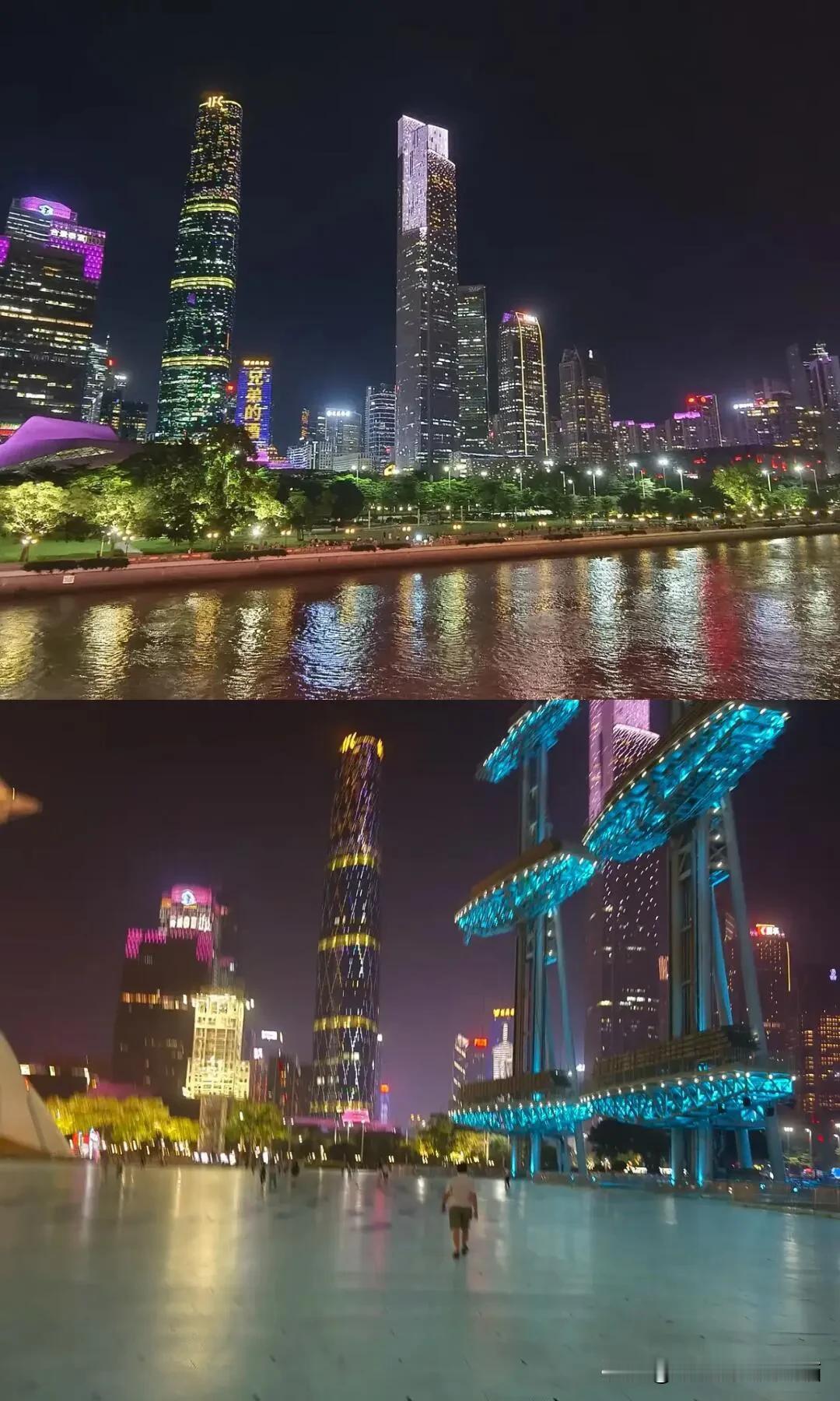 广州花城汇的夜晚，那灯火堪称一绝！每次来这，我都被它的美狠狠拿捏。
走进花城汇，