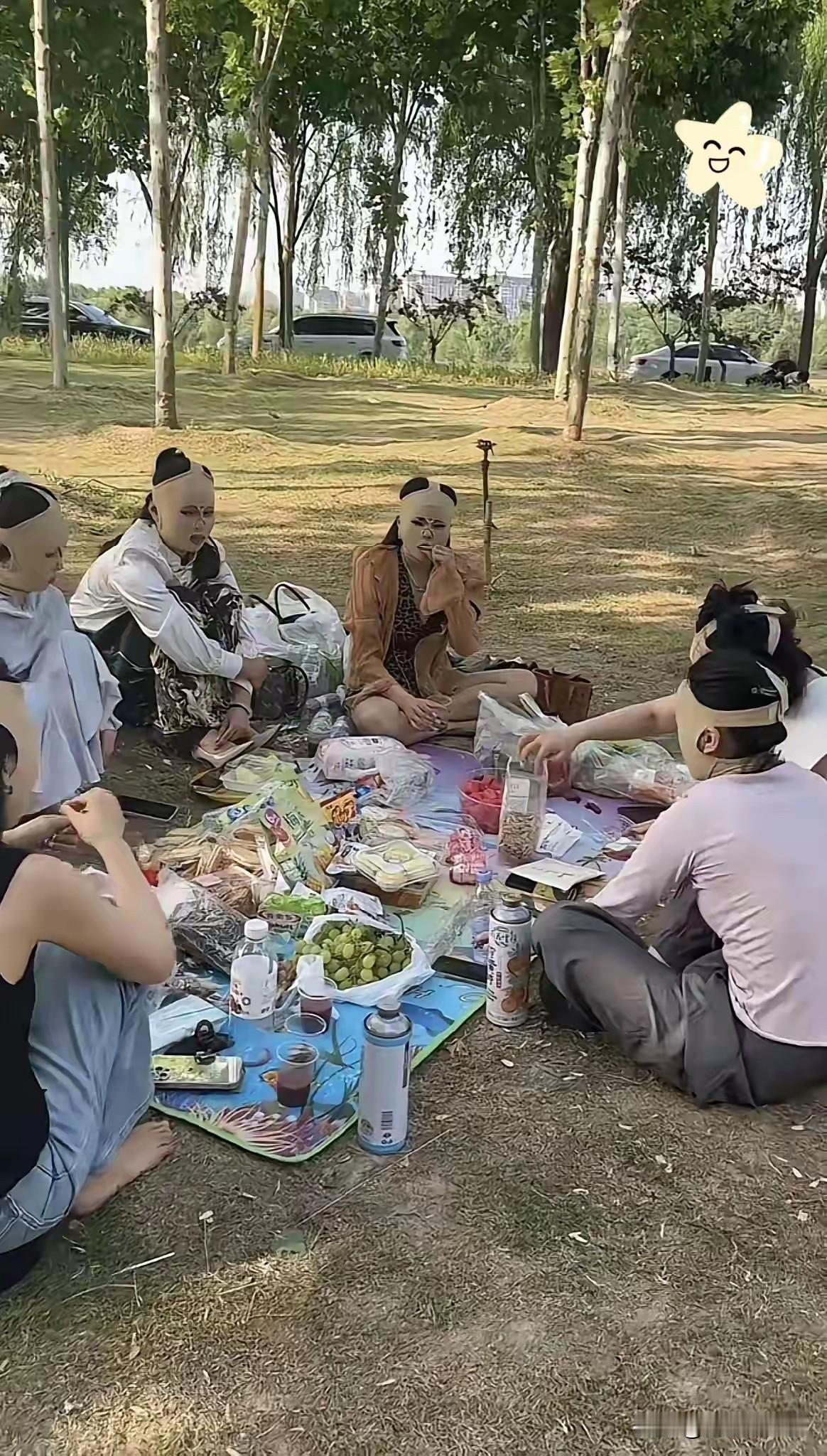 那么怕晒就别出来玩