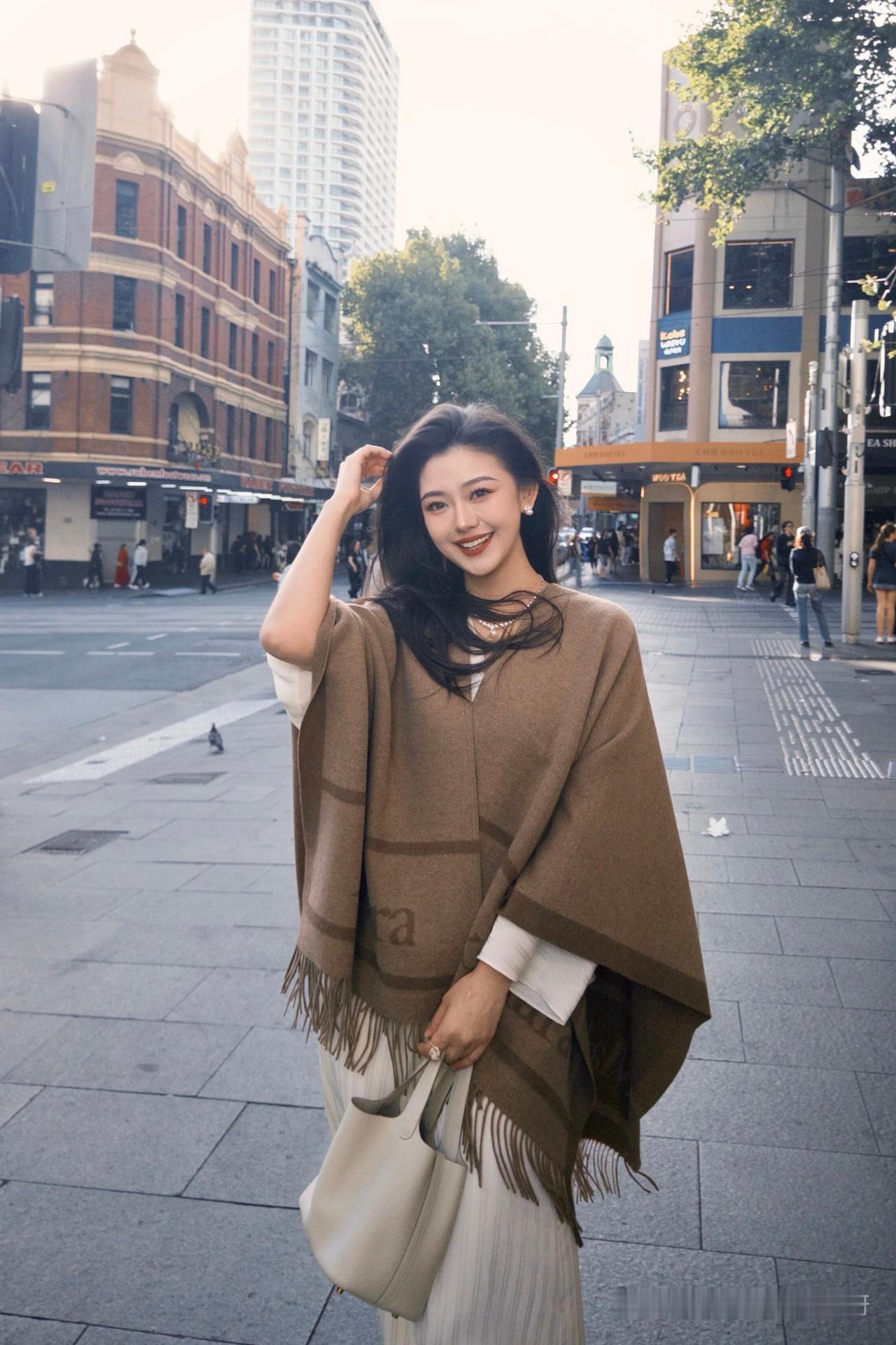 美女究竟能有多美气质模特街拍模特