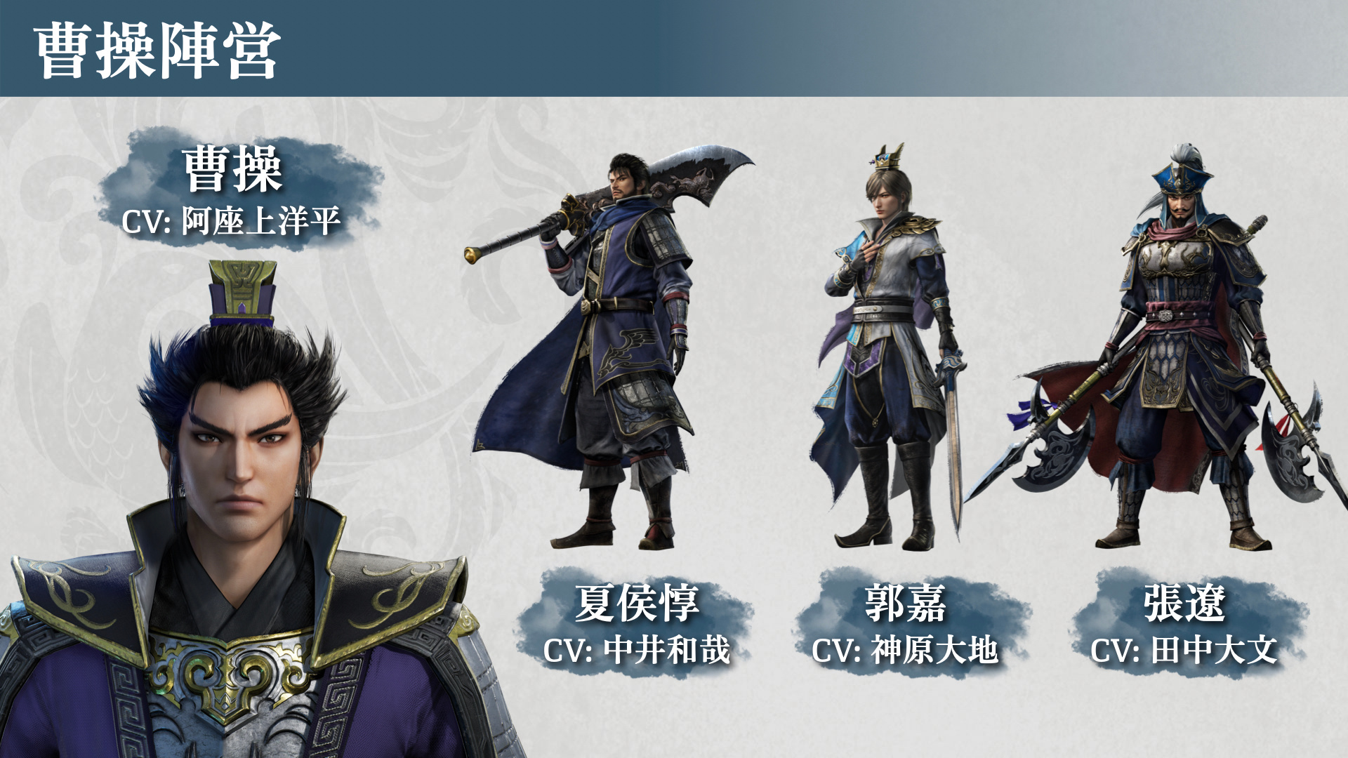 《真·三国无双 起源》阵营 