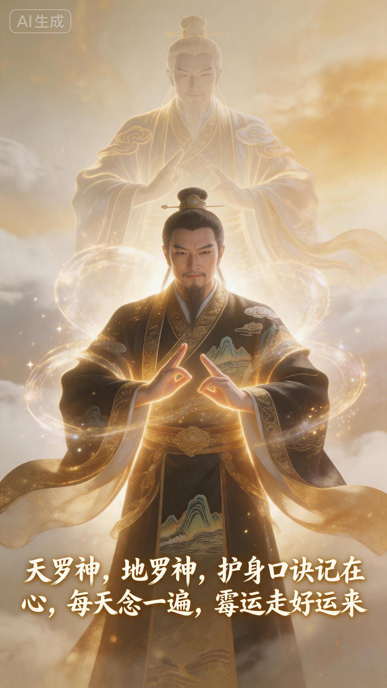 天罗神，地罗神，护身口诀记在心，每天念一遍，霉运走好运来

你发现没有？老一辈遇