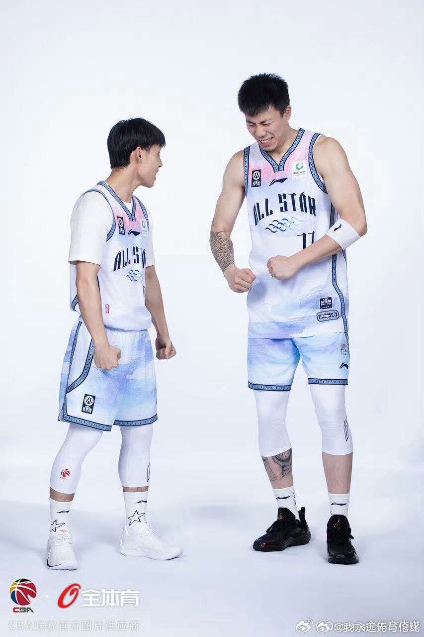 都是好兄弟！cba全明星CBA中国男篮辽宁男篮cba