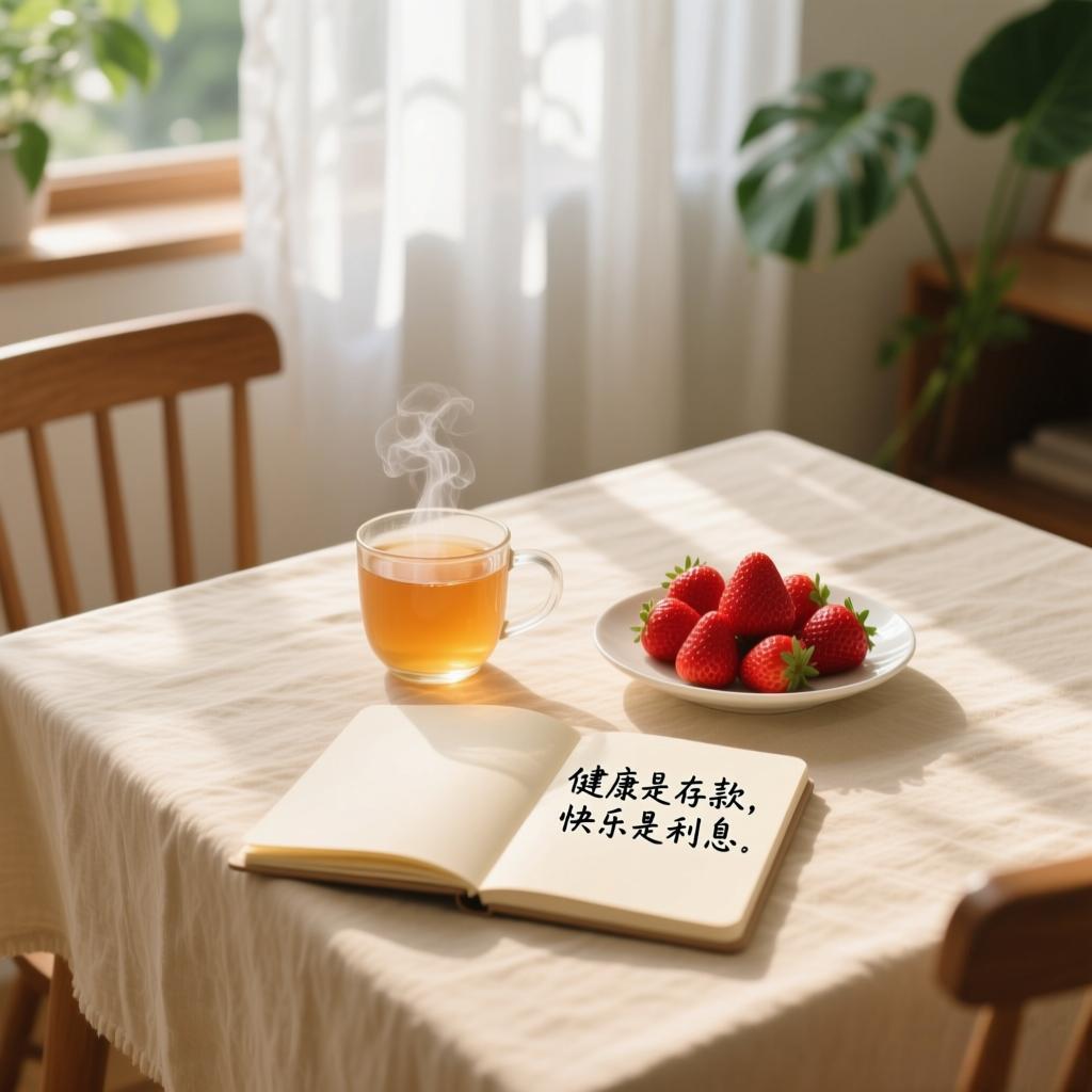 健康是存款，快乐是利息

你有没有过这样的时刻：熬夜赶完项目，瘫在沙发上刷着手机