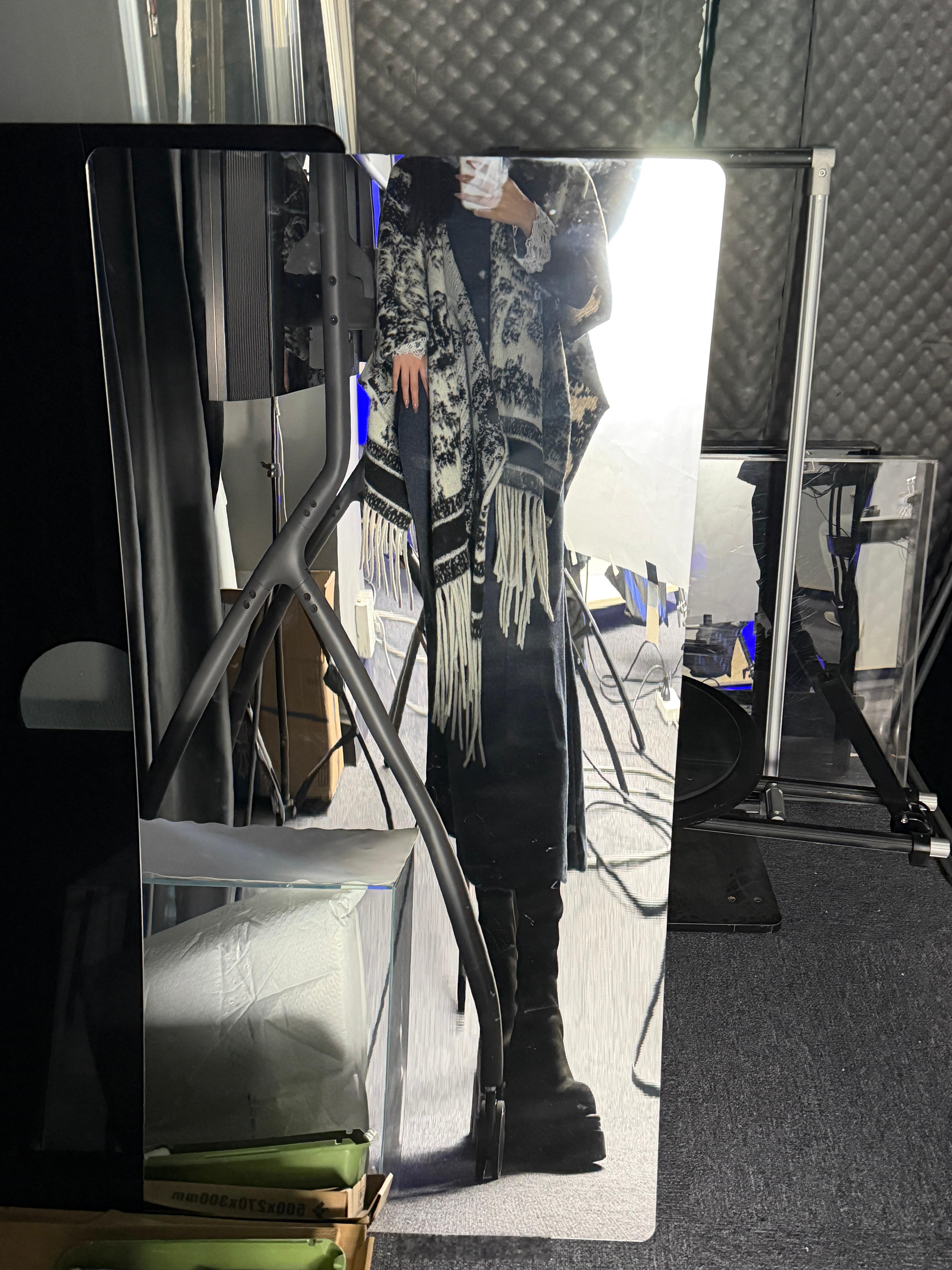 小伙伴说站在这面镜子前腿很长成功实现一米八大长腿✌️