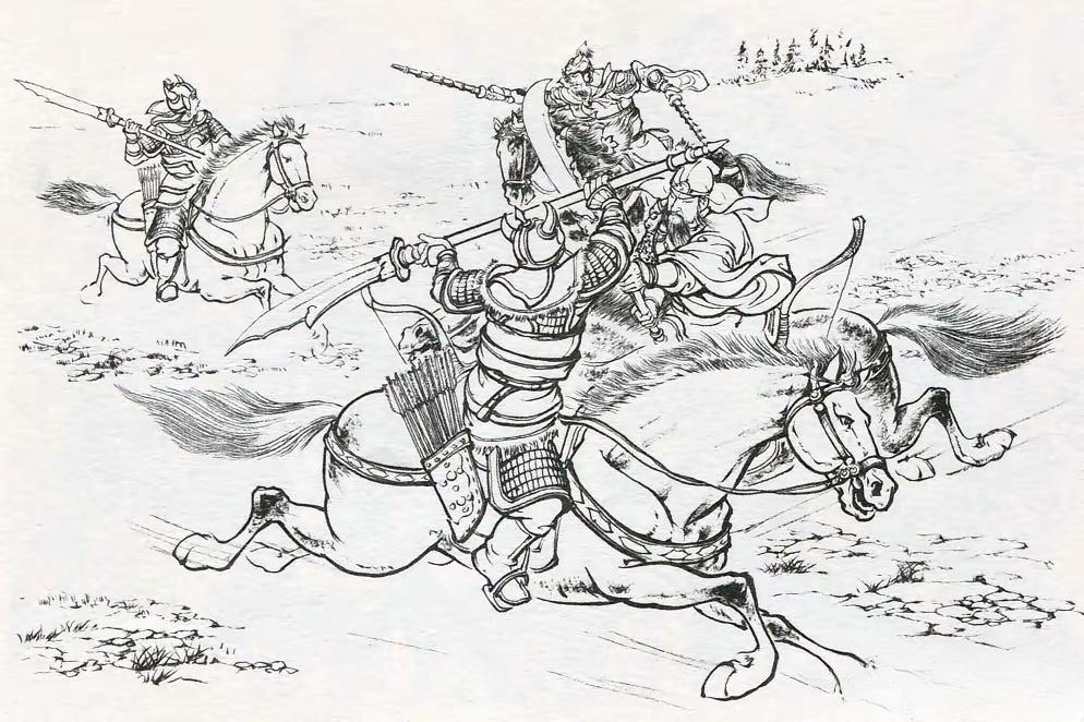 宋江征辽，卢俊义攻打玉田。辽国御弟耶律得重率四员小将耶律宗云、耶律宗电...