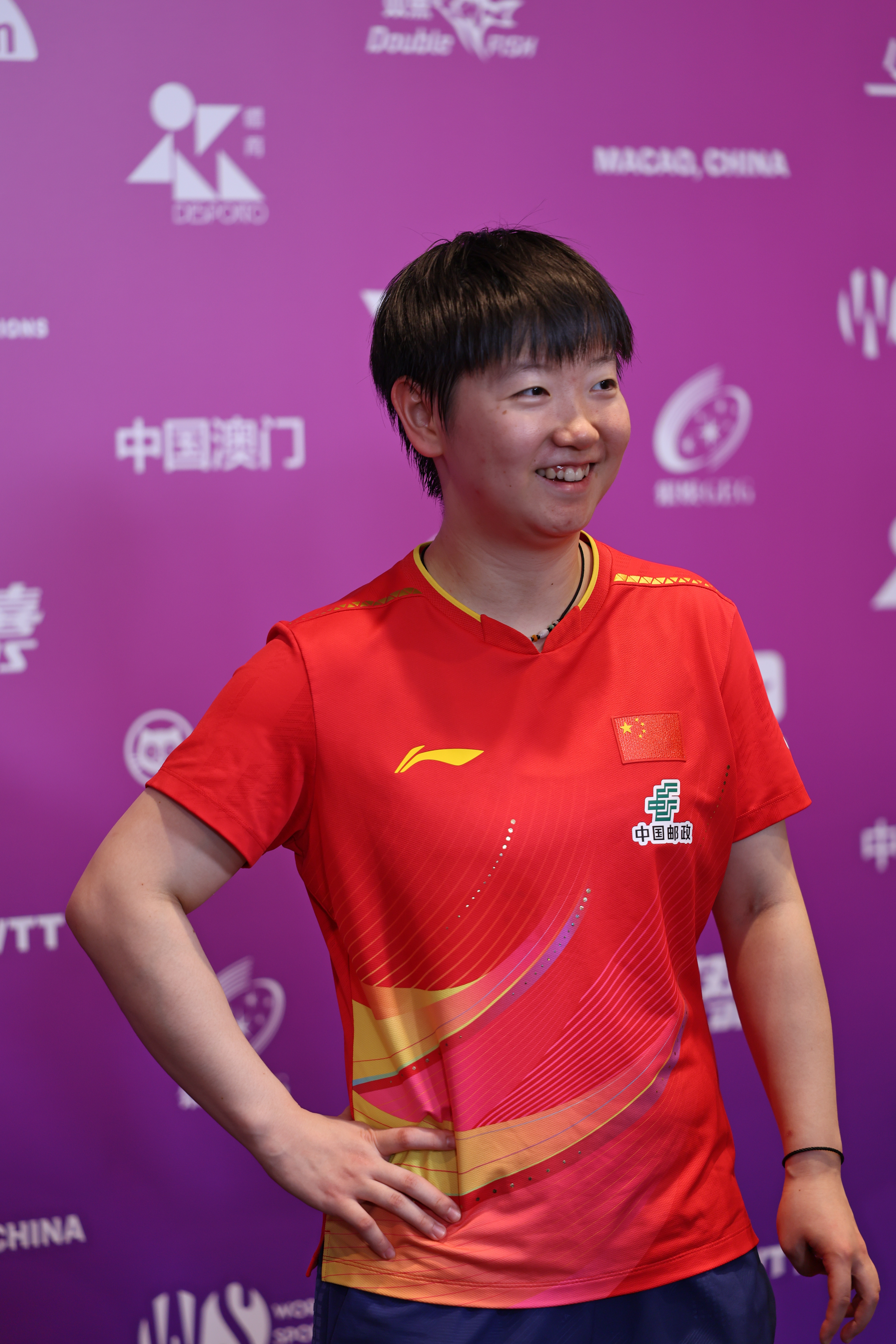 孙颖莎[加油]WTT澳门冠军赛2025 [收到]孙颖莎vs迪亚兹 2025091