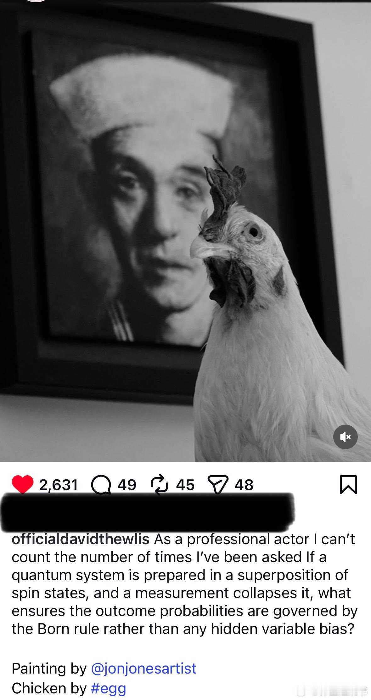 难道你能否定大卫休是全世界最会在ig上玩冷幽默之人这个事实吗？感觉莱姆斯卢平有i