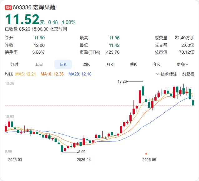 宏辉果蔬这步棋下得挺大。子公司上海腾晖一口气增资到5亿，为的就是吞下施美药业这块