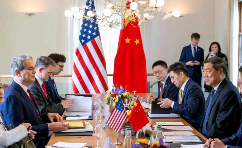 美国财政部长贝森特说，美国贸易谈判团队将在两三个月内再次与中国代表会面，讨论两国