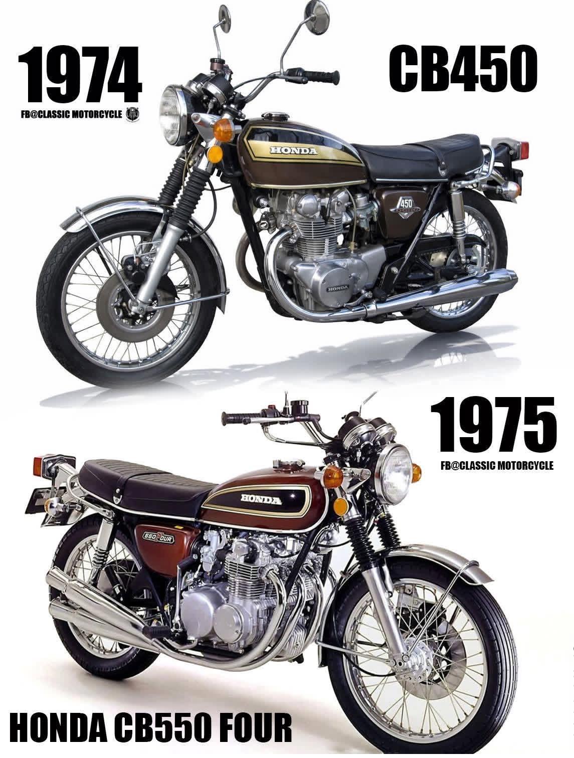 CB450双缸和CB550双缸，你更喜欢哪一个？