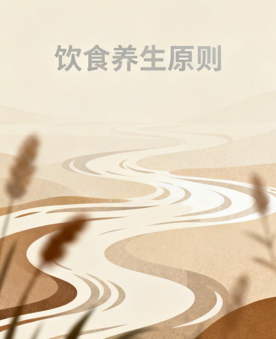 饮食养生的原则，我觉得均衡和适度很关键。就像我们不能只吃肉，也不能只吃菜。肉类富