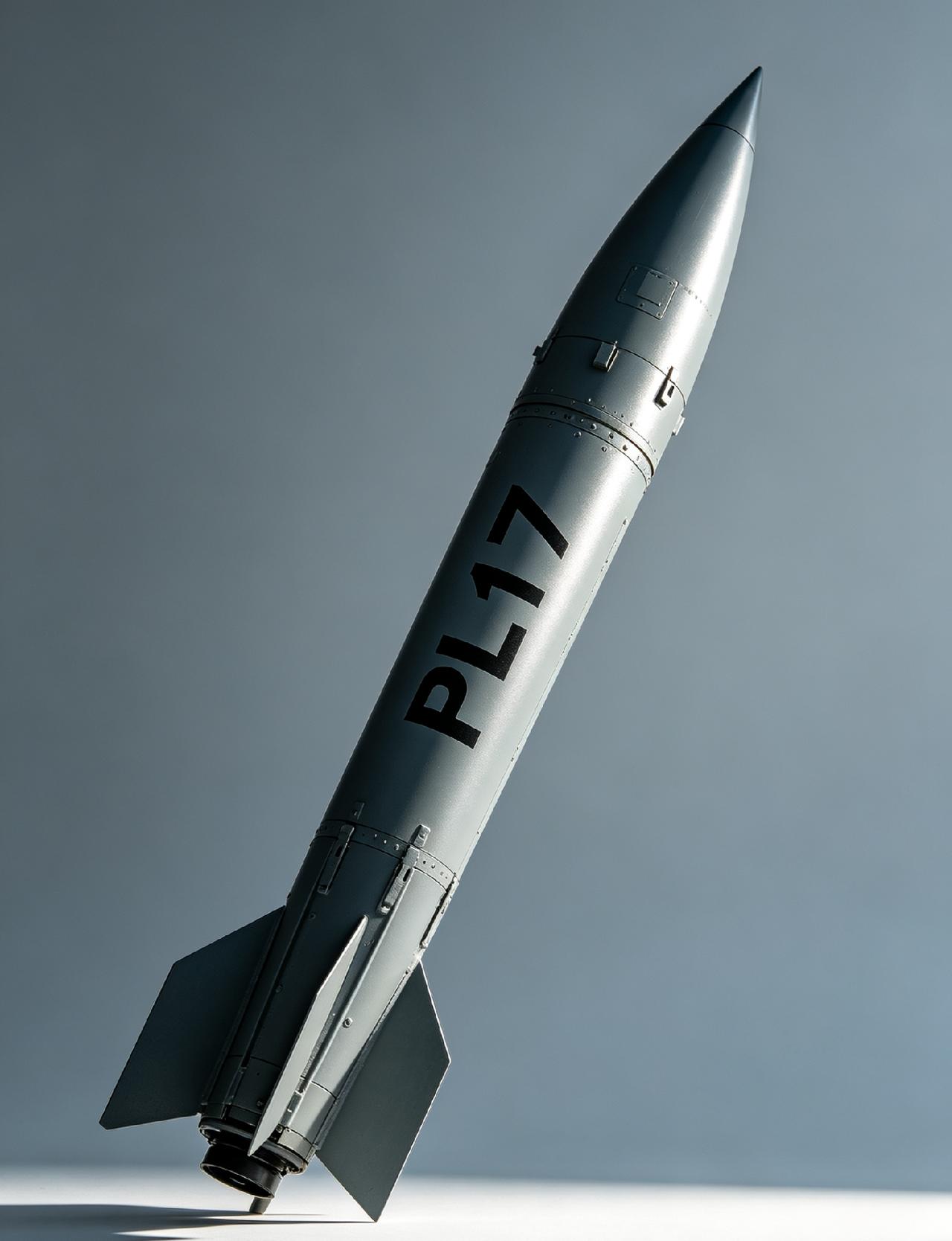 PL-17超远程空空导弹主打远距离狙杀，最大射程突破400公里，采用高抛弹道优化