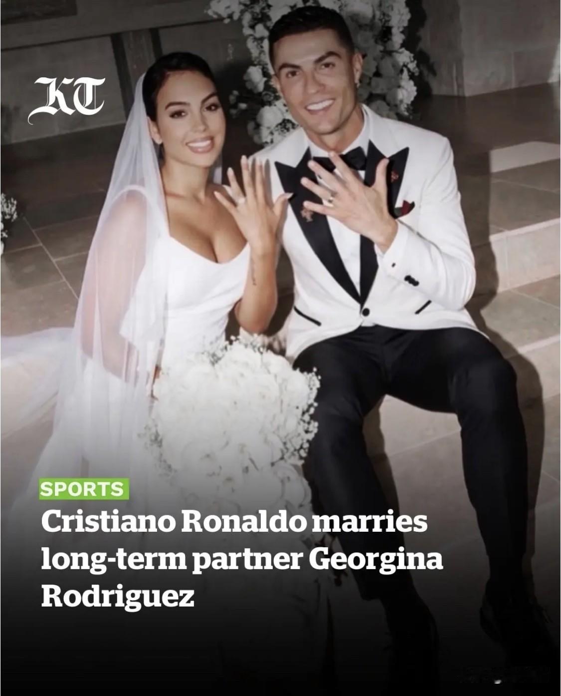 41岁的Cristiano Ronaldo（C罗）和相恋多年的Georgina 