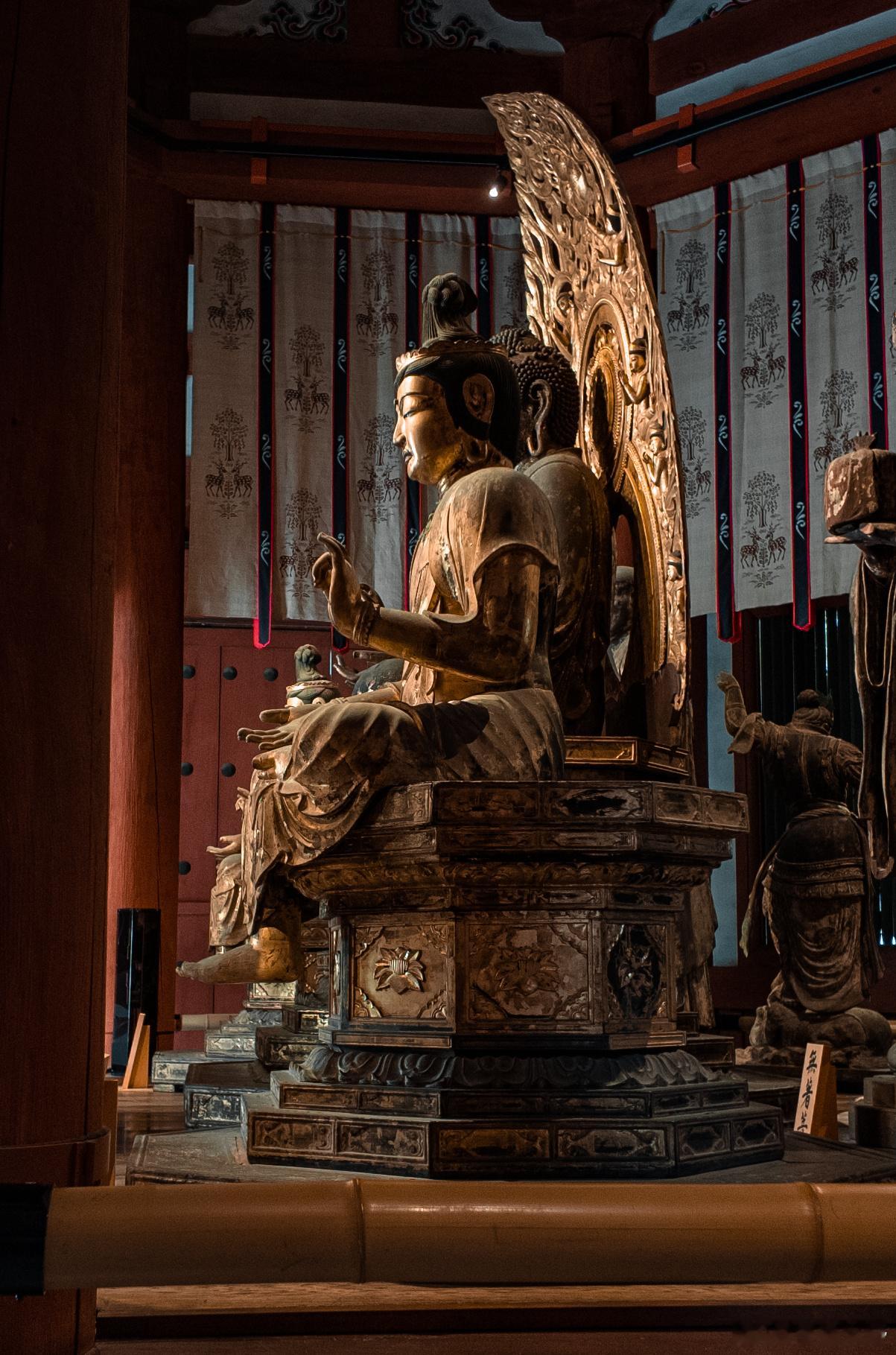 南都七大寺｜兴福寺北圆堂北圆堂诸像由佛师运庆主导建造，主尊弥勒如来（镰仓时代）台
