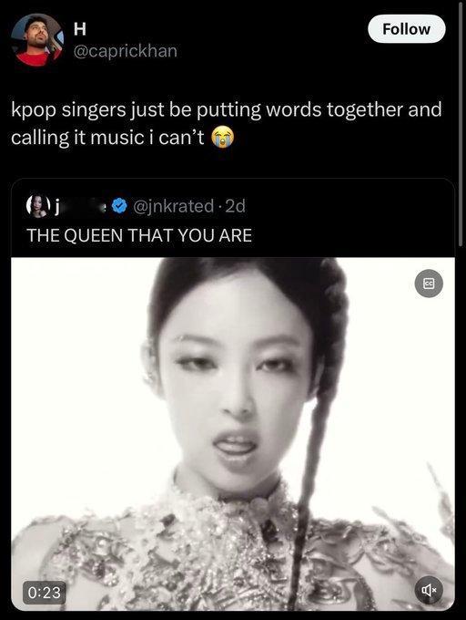 Kpop的solo歌手只是把歌词放在一起，并称它为音乐，我不能😭 