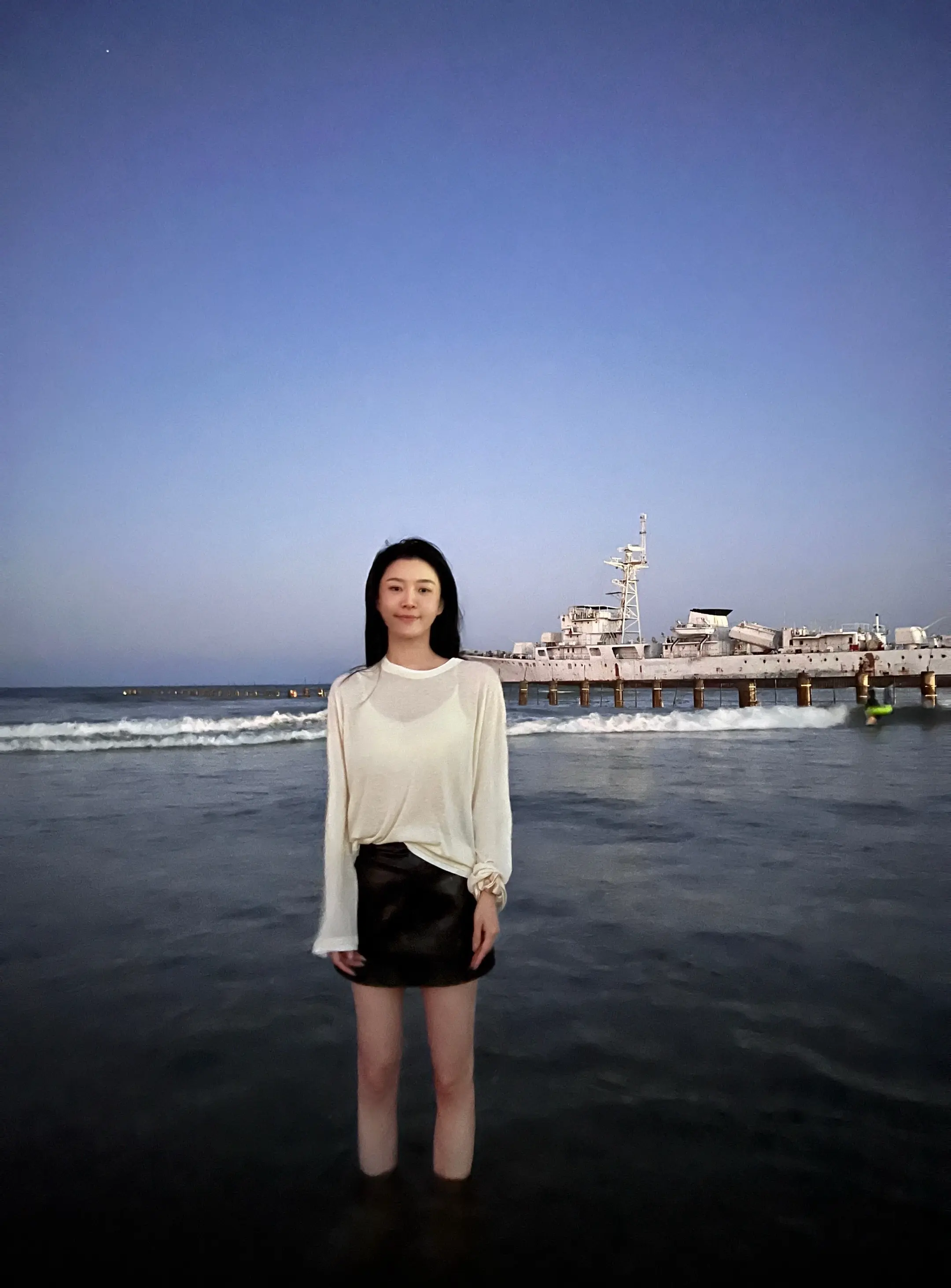 我在海边许的愿 都让方丈实现了