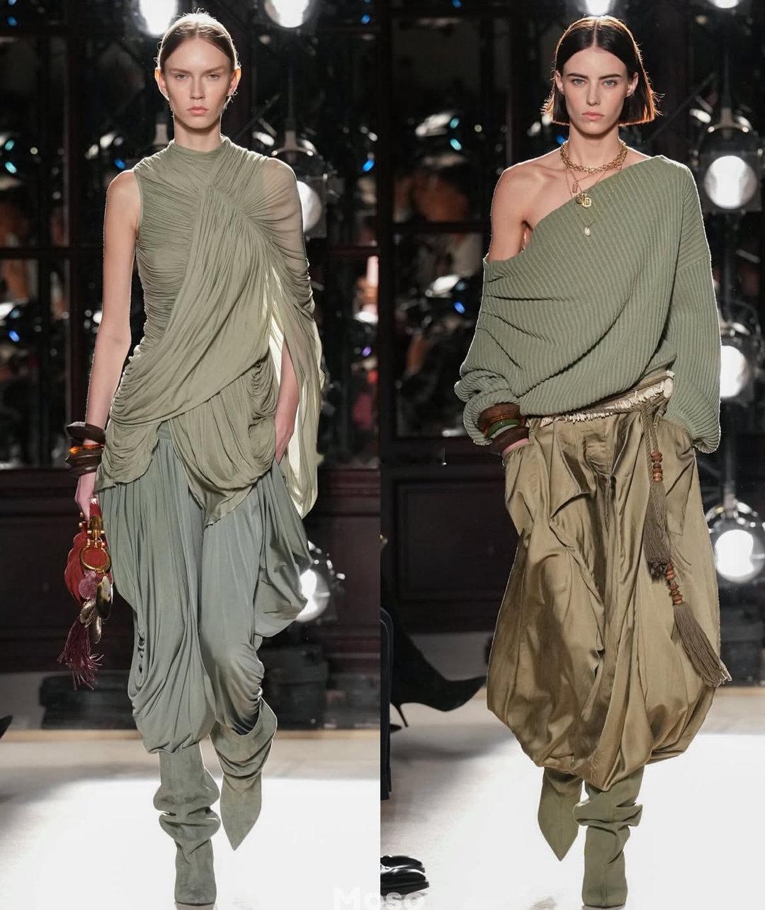 时装周巴黎时装周 【Balmain SS 2026】在巴黎时装周，Balmain