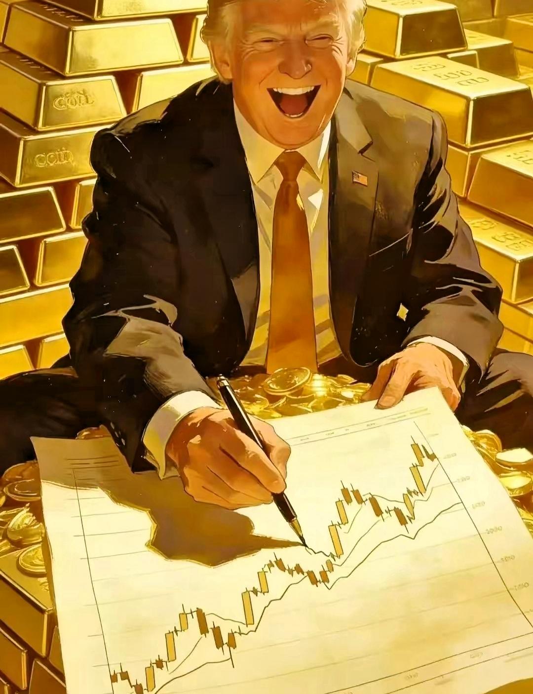 这两天卖黄金的人，
这下要悔的睡不着觉了！
不是因为金价涨了，
而是因为美国，