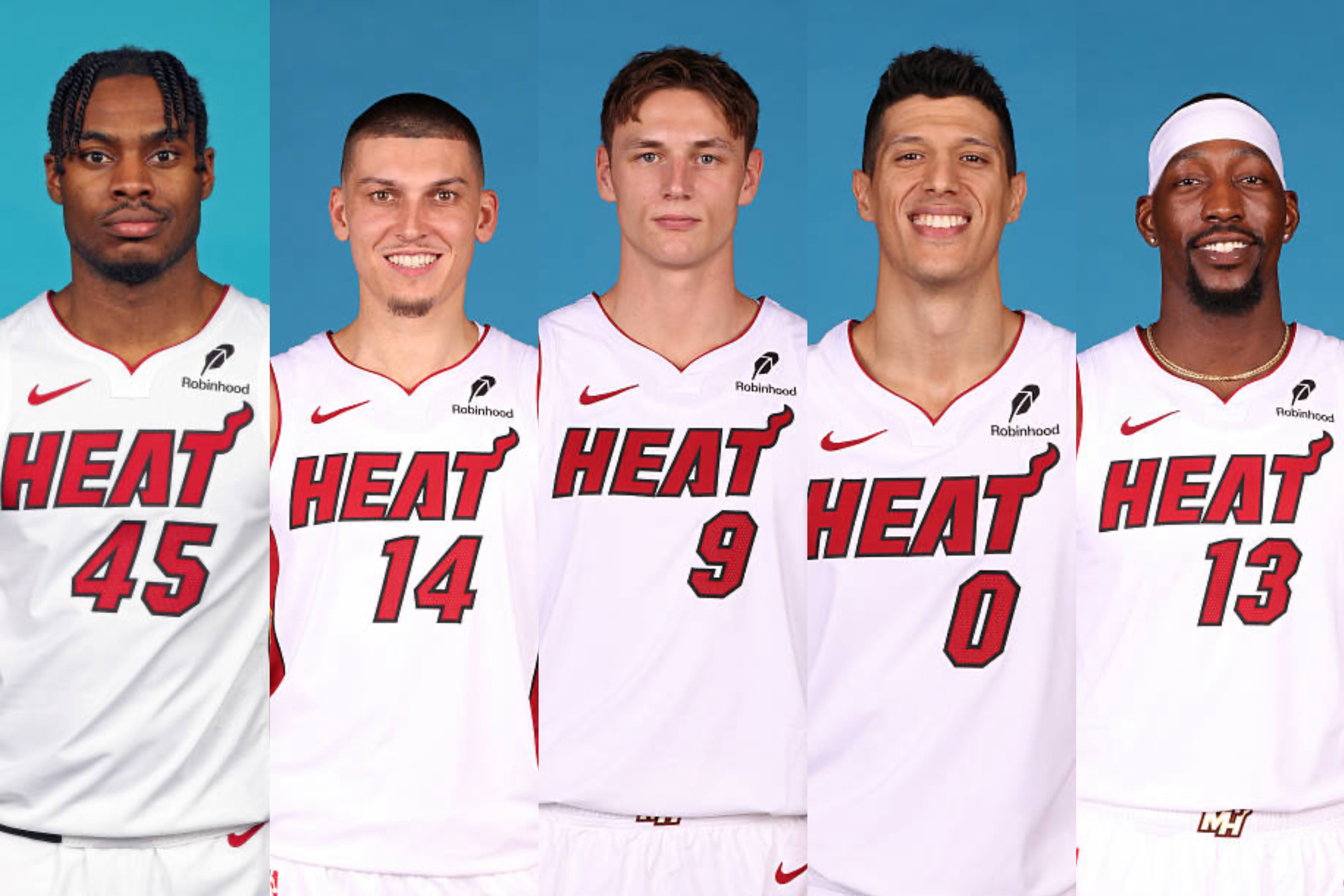 热火首发：米切尔、希罗、拉尔森、方泰奇奥、阿德巴约湖人首发不变，冲击八连胜！湖人