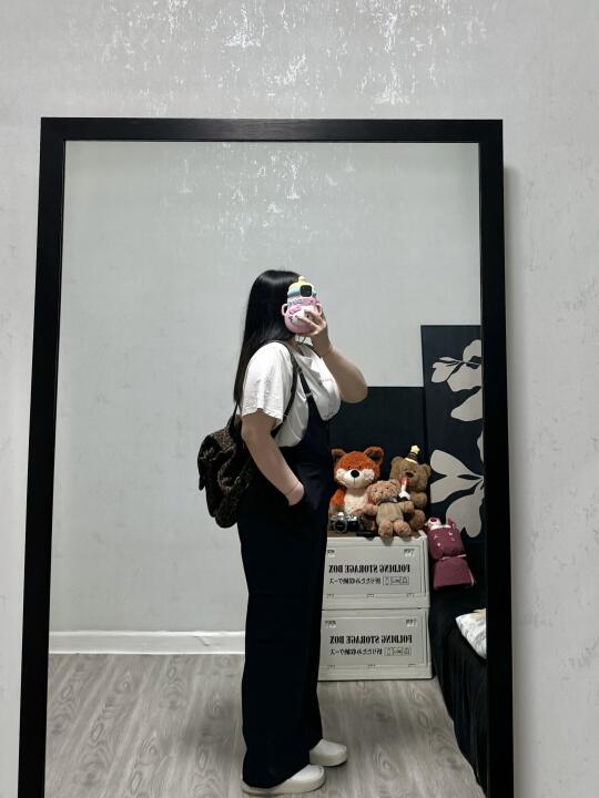 164 190斤｜侧面背面怎么也可以那么显瘦～🐾