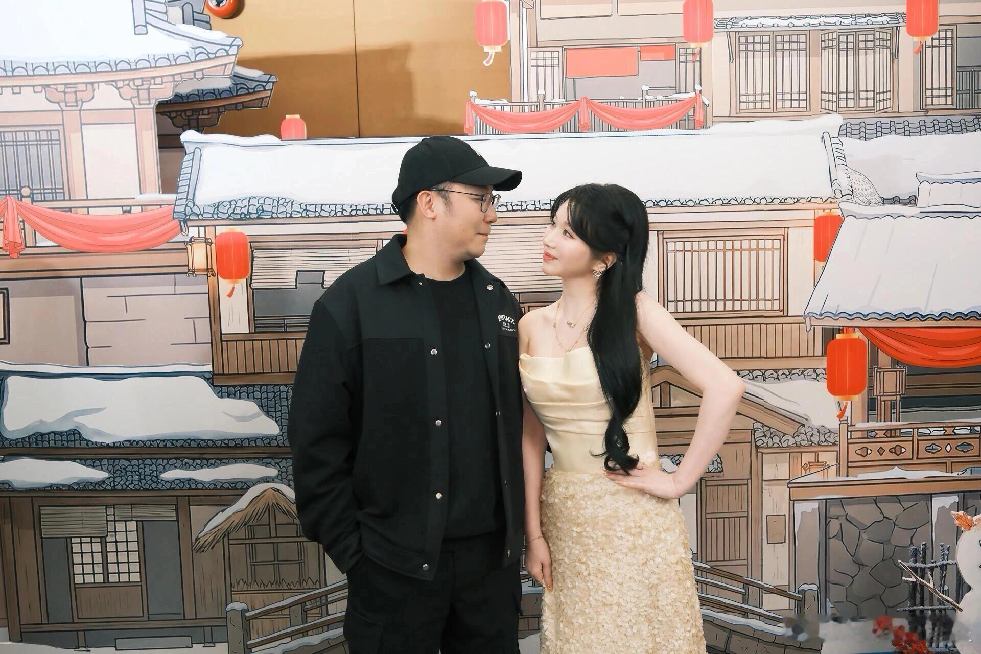 曾庆杰的老婆也去了，好漂亮，跟明星长相一样怪不得曾导拍逐玉审美这么在线张凌赫田曦