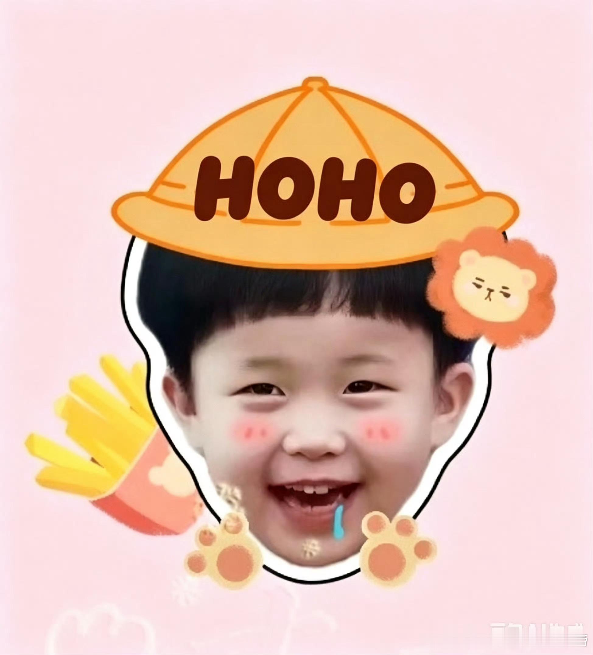 六一快乐是王楚钦的HOHO给的 王楚钦的HOHO戴帽子后更萌了！完全照着手绘稿来