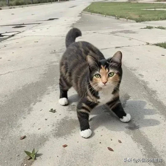 披着狸花皮的橘猫