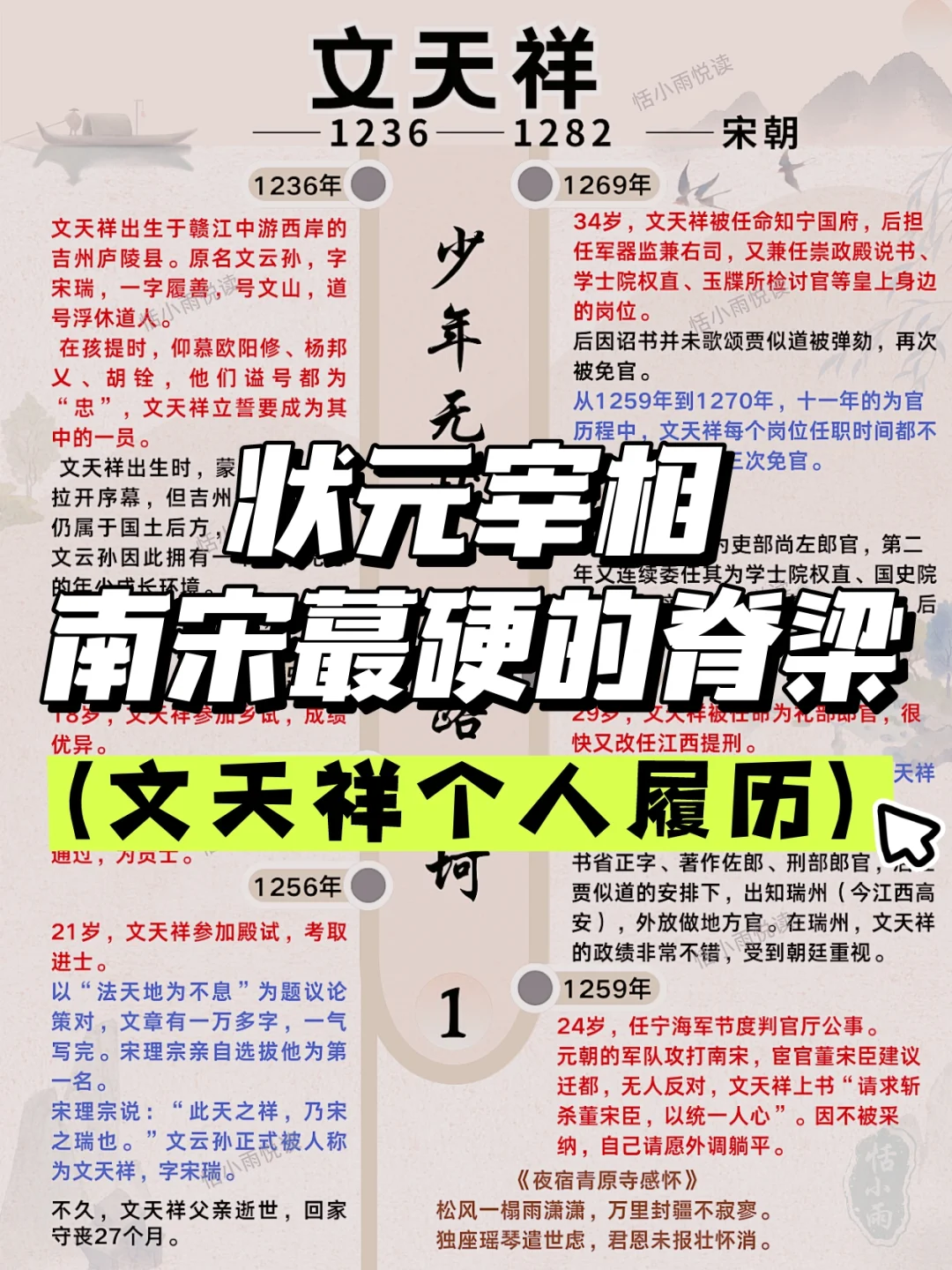 文天祥：状元宰相—他用沧桑半生换忠义千古