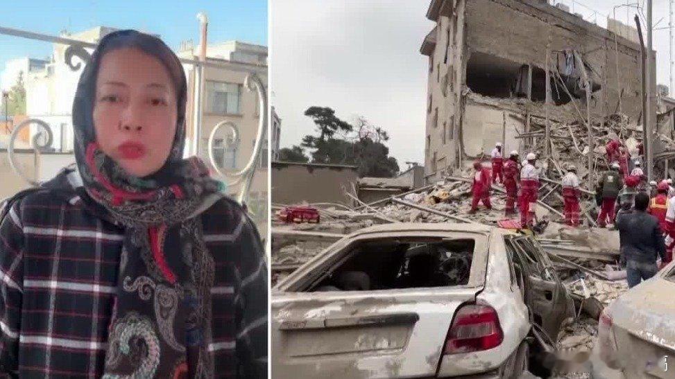 凤凰新闻分享凤凰新闻：凤凰女记者：军事目标已炸完，美以轰炸方向有变，民众更惊恐了