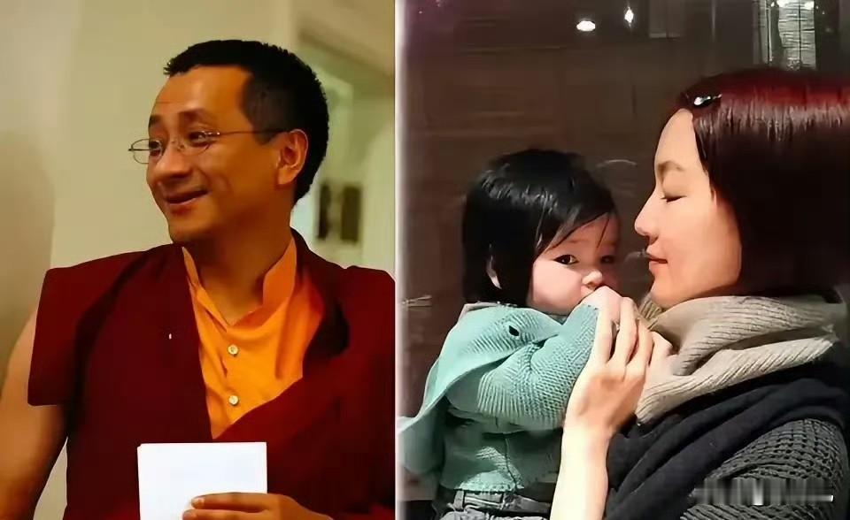 阿雅在36岁时，和活佛仁波切生下一个女儿叫柳小宝。
现在这个女儿已经12岁了。