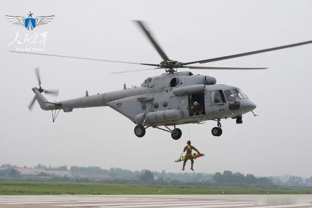 Mi171Sh是系列里最帅一款北部战区空军某部组织空中救生员新员集训，一批来自机