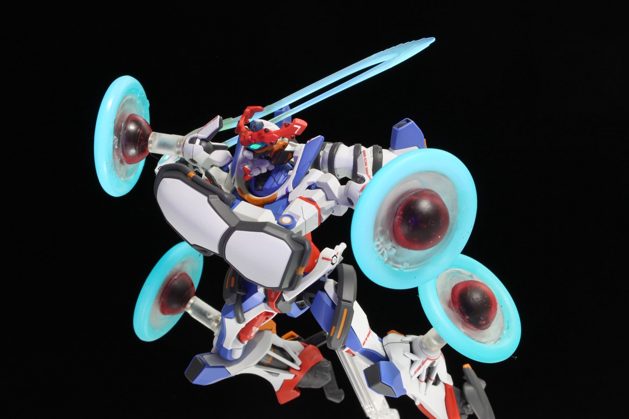 HGGQ GQuuuuuuX恩底弥翁觉醒（by 主夫プラ）高达模型[超话]高达模