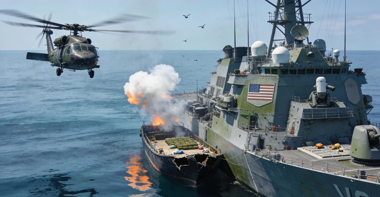 美军方称袭击三艘“贩毒船”
 
当地时间2025年12月31日，美国南方司令部对