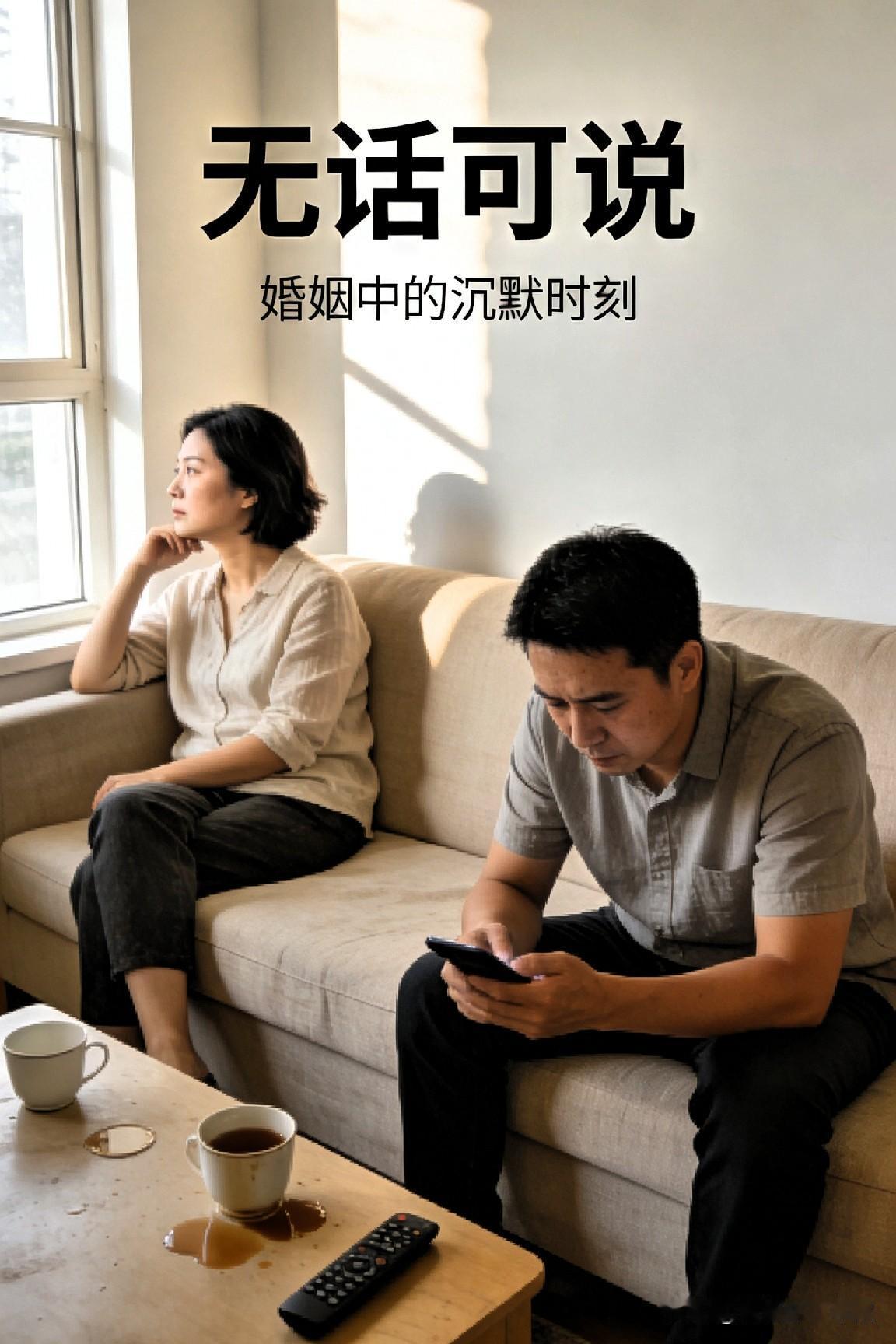 人到中年，婚姻最残忍的不是吵架，是无话可说！

 
人到中年，婚姻总有这般无奈：