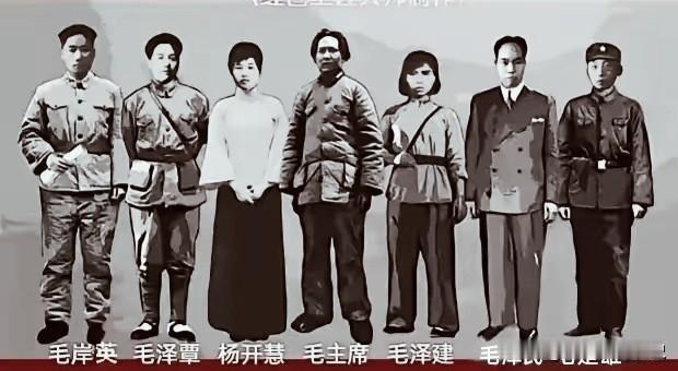 这张画像被称为“满门忠烈图”，是为了纪念毛主席一家为中国革命事业作出的巨大牺牲。