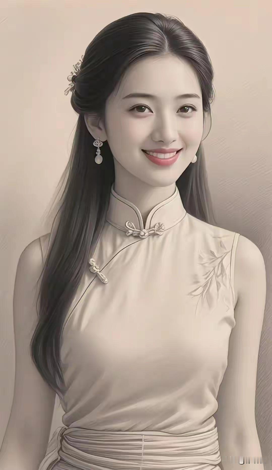 风姿绰约，千娇百媚
天生丽质，国色天香
冰肌玉骨，明眸皓齿
人淡如菊，出水芙蓉