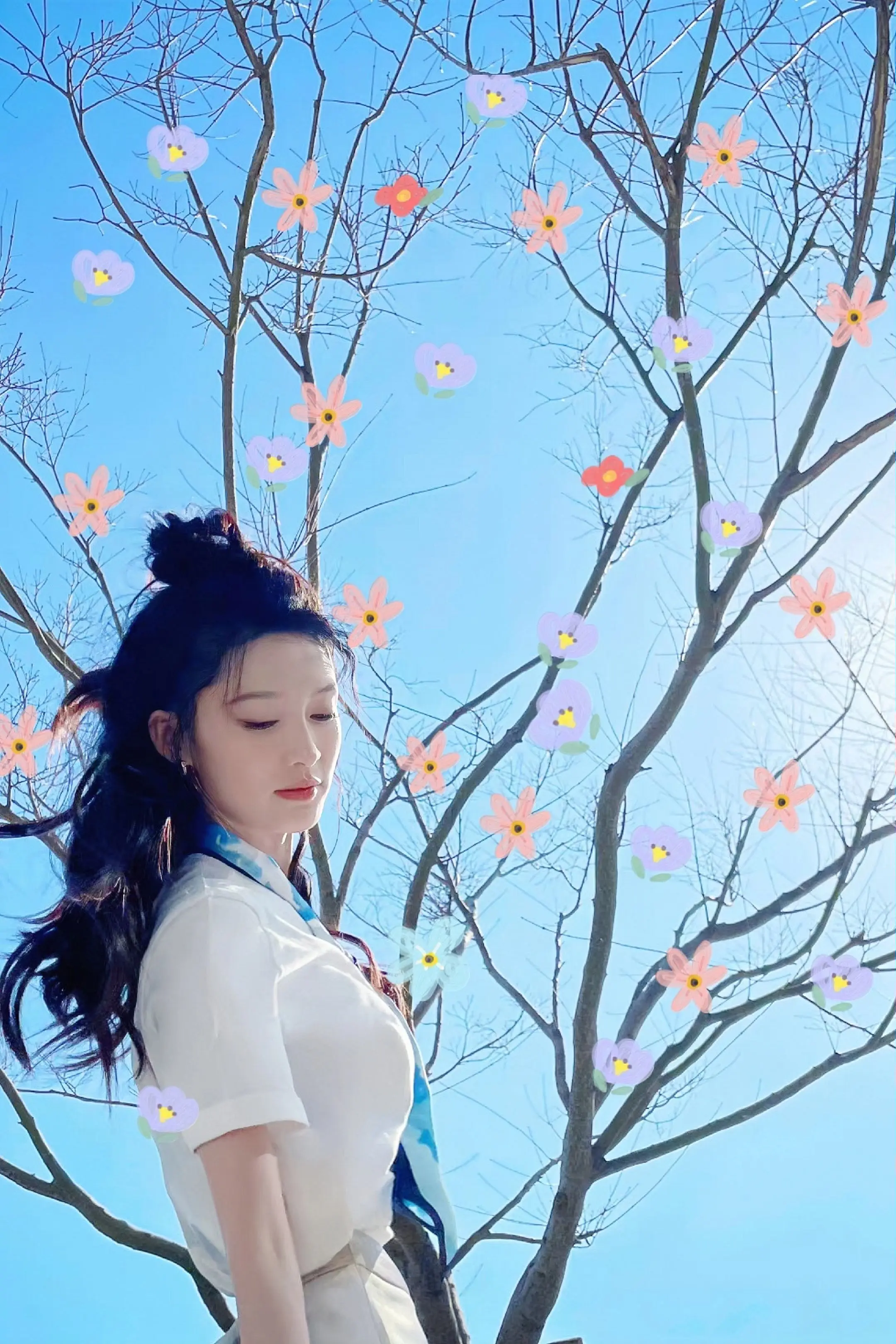 “枯木会逢春，我们要走的路，也会繁花似锦！”