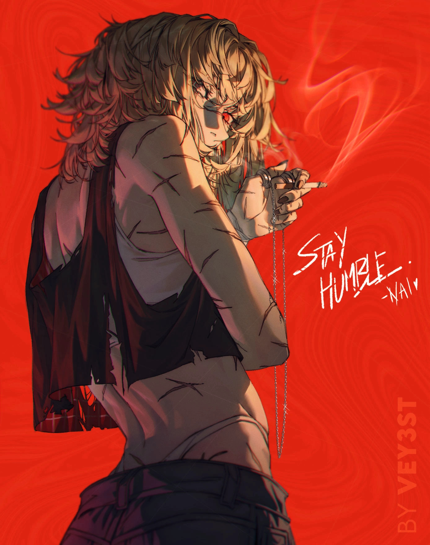盛夏壁纸大放送动漫仲夏狂欢季插画师vey3at（X：vey3st） 