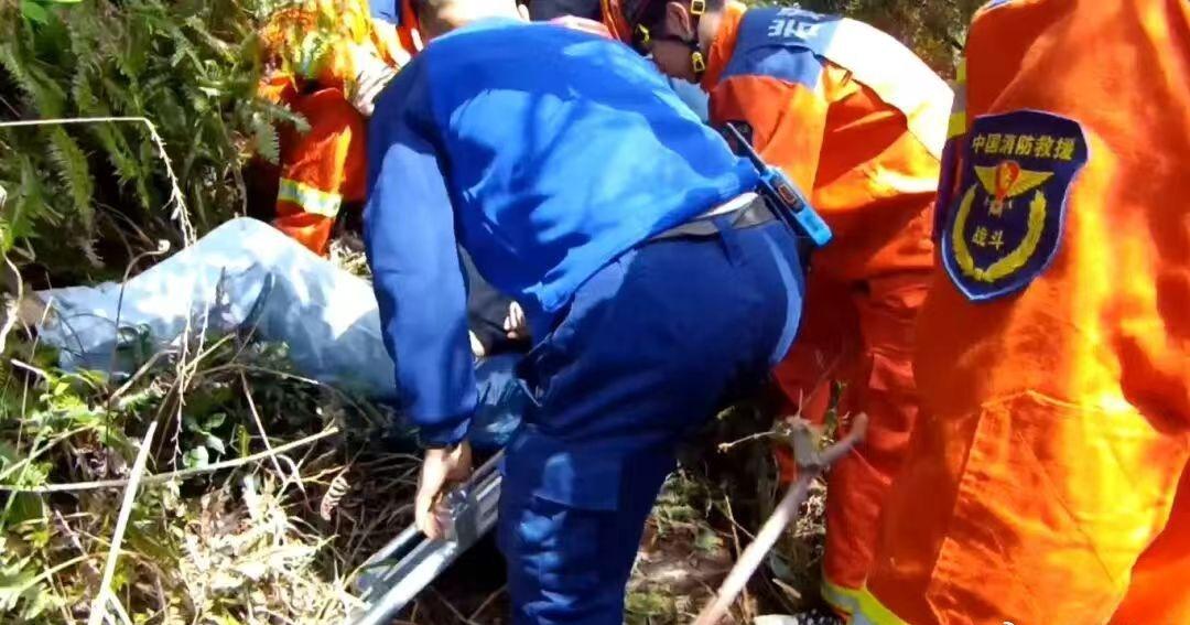 温州清明最暖一幕众人架起生命路清明假期，永嘉民警、消防、医护多方联动，徒步翻越崎