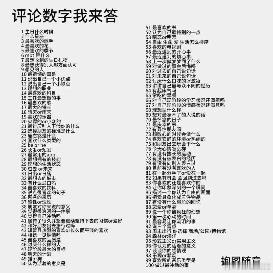 列表都来互动一下 ​​​