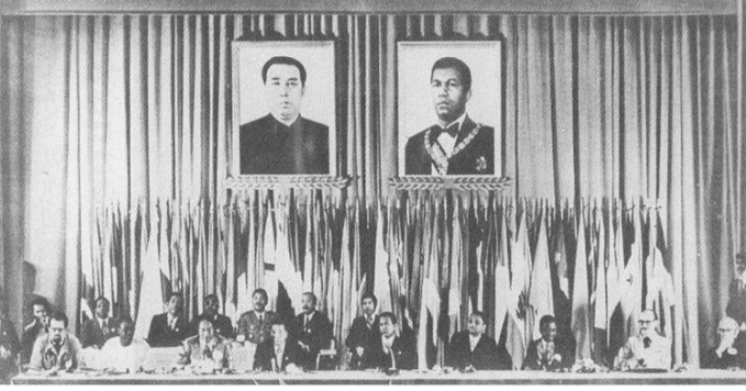 🔴 马达加斯加革命先锋党召开国际主体思想科学讨论会1976年，马达加斯加民主共