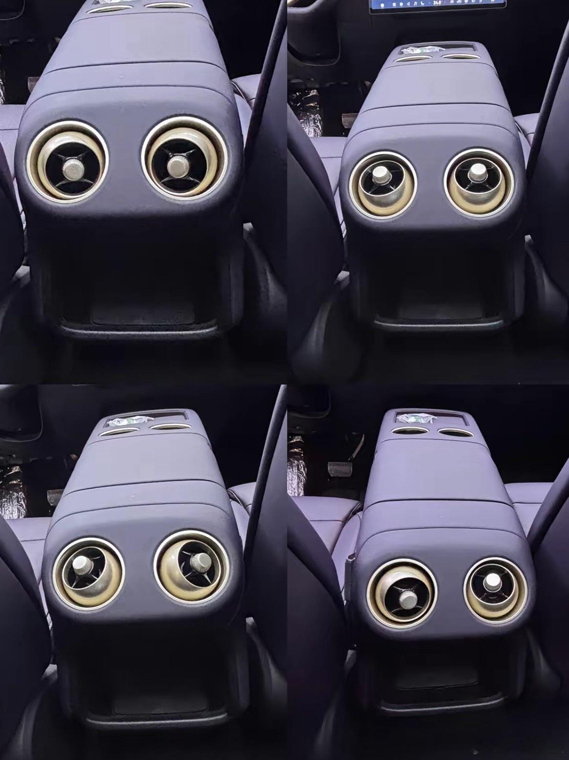 突然发现阿维塔07设计语言非常实用，风向好调节，可以给两边人吹，以前直的只能吹中