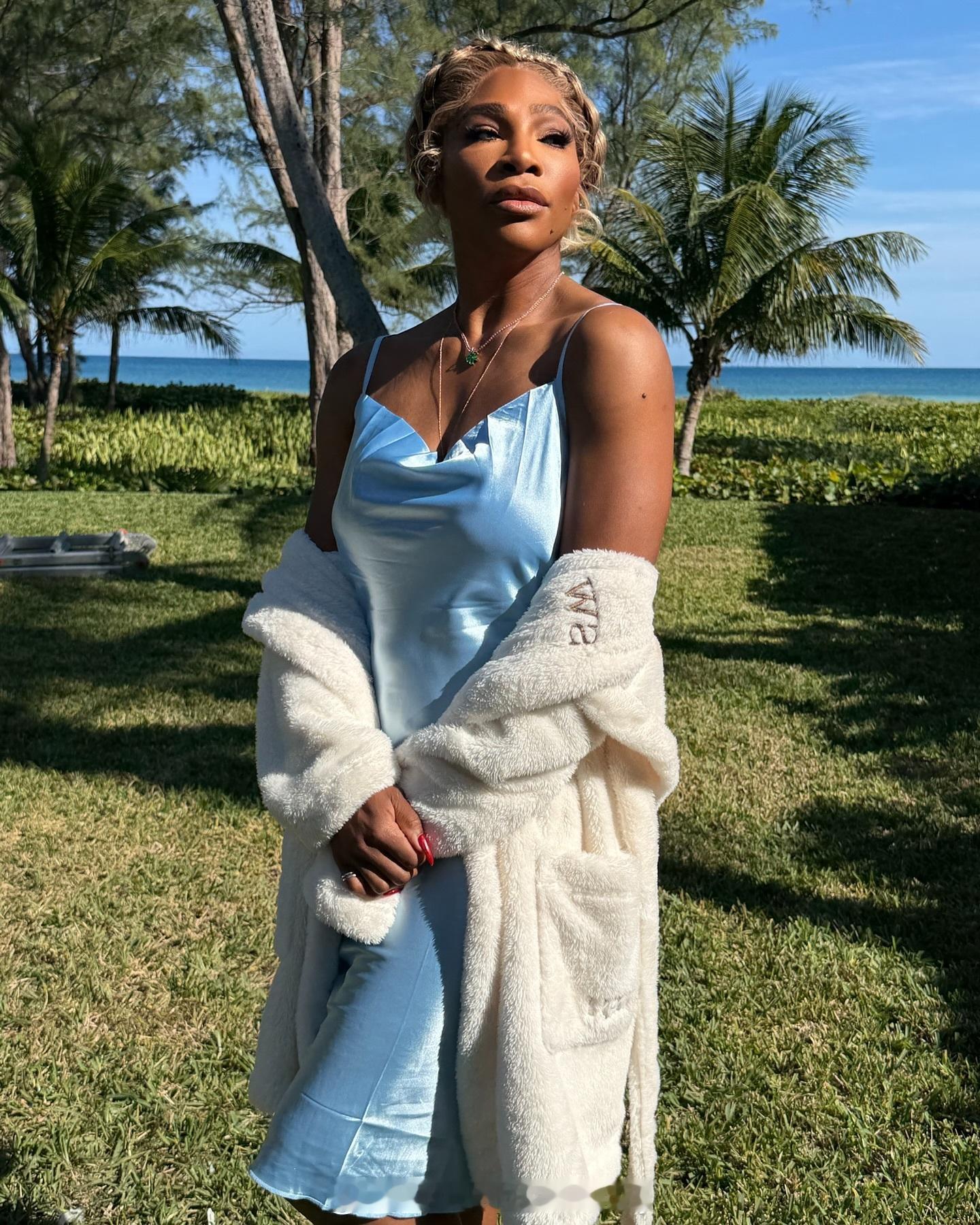 小威今天走的是睡衣系列网球talking大会网球