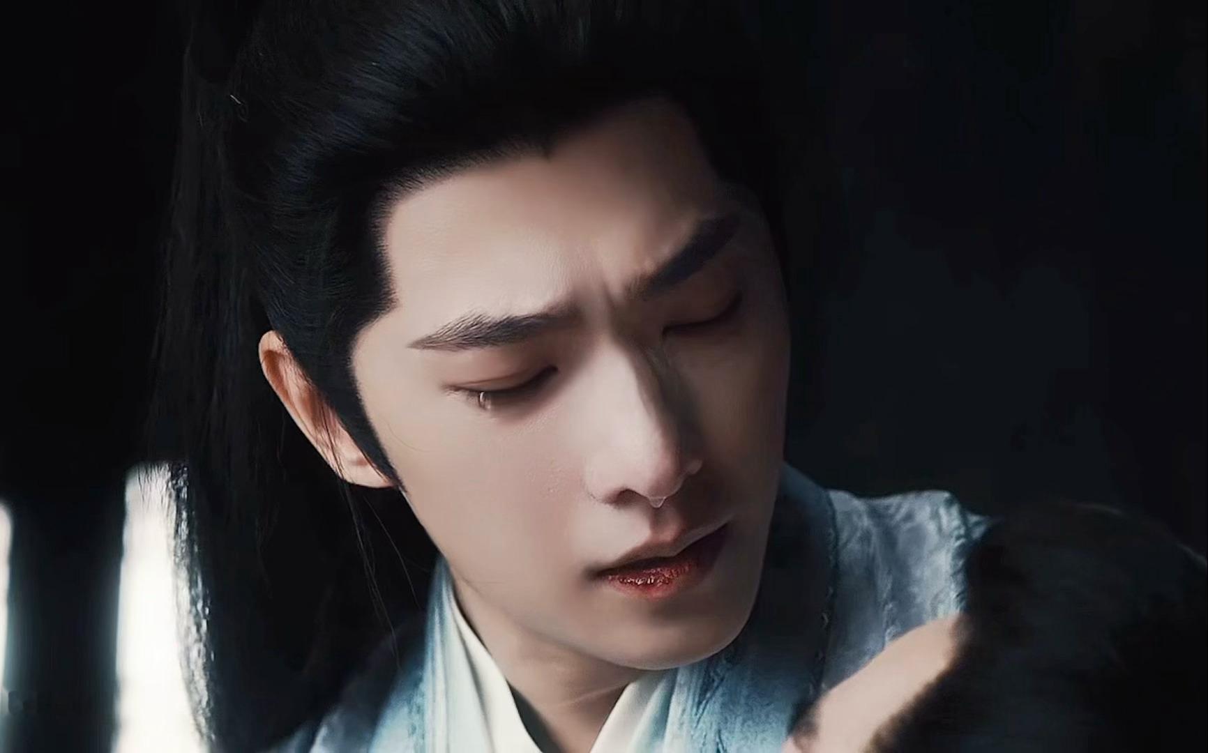 风干的泪痕就像易碎的蝴蝶标本🦋💧电视剧雨霖铃