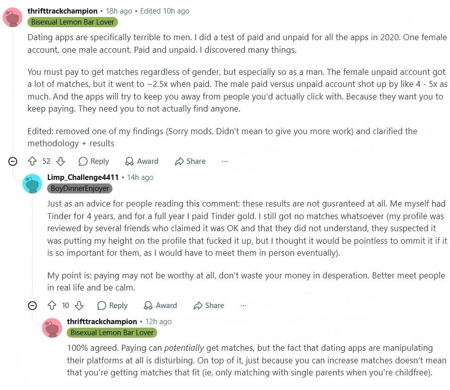 美国网友痛斥“具备互联网思维”的约会平台（如Tinder等）都是骗子——“互联网