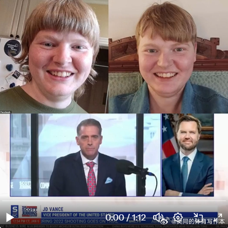 【黄金时代】万斯俄亥俄的家中（万斯现在不在这个家住）遭遇变性人袭击，家中窗户被砸