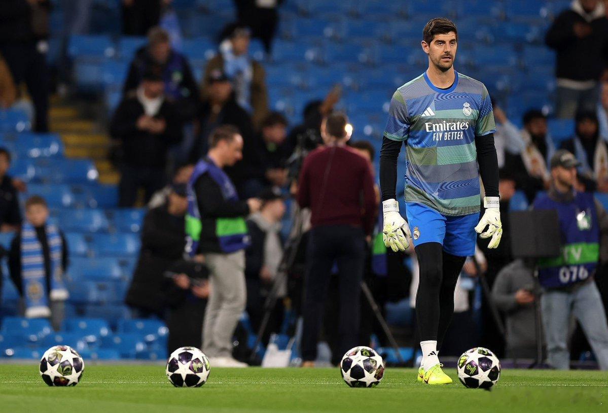 曼城vs皇马Thibaut Courtois 
