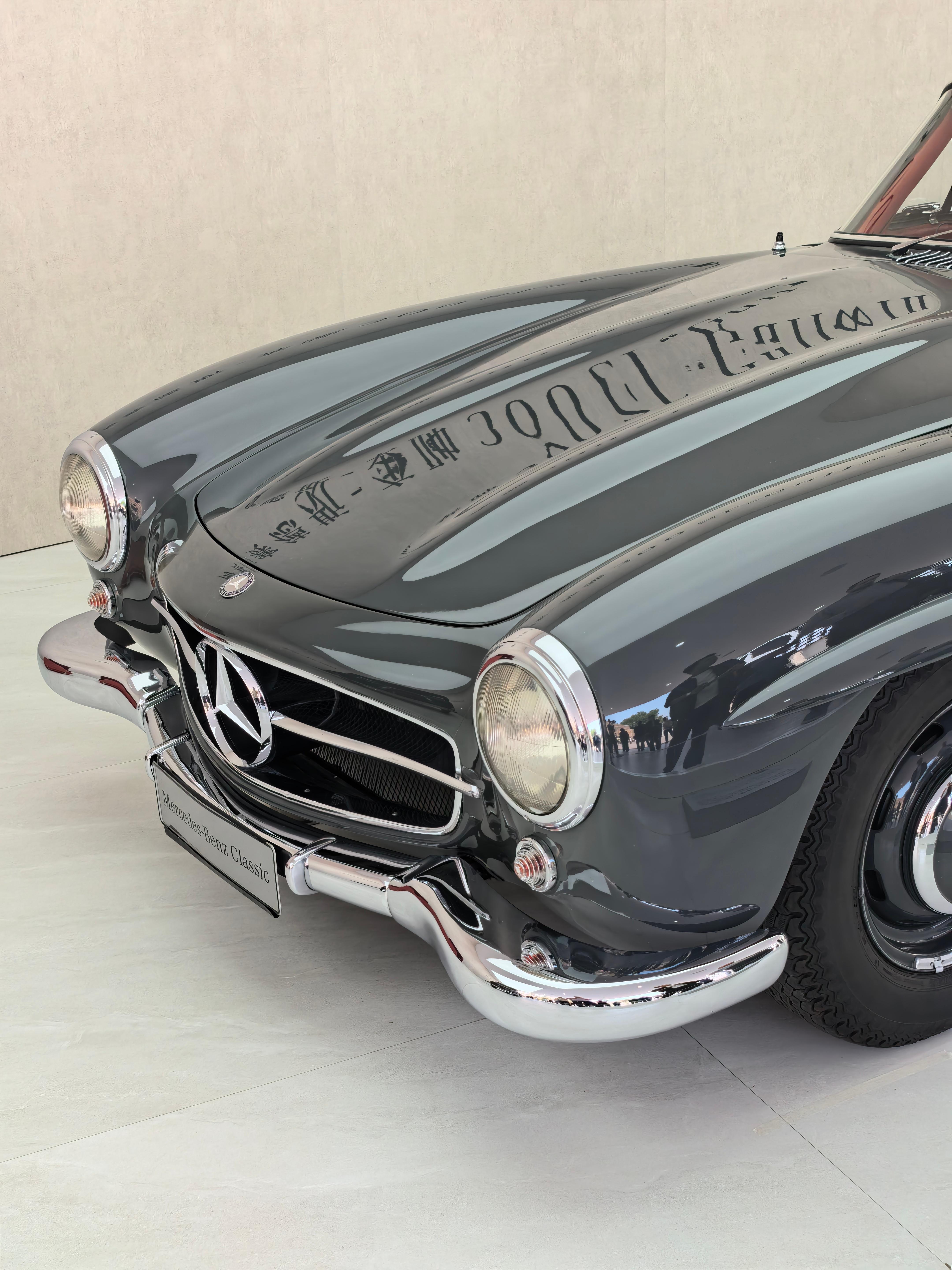 这台 300SL 看着太舒服了状态好的轻松拍卖到 200 万美元以上为了保证强度
